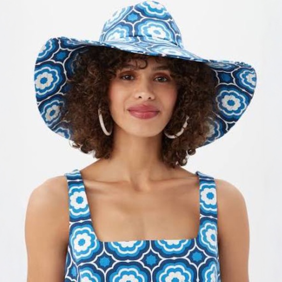 Trina Turk, Shade Hat Moroccan Mosaic main image 8